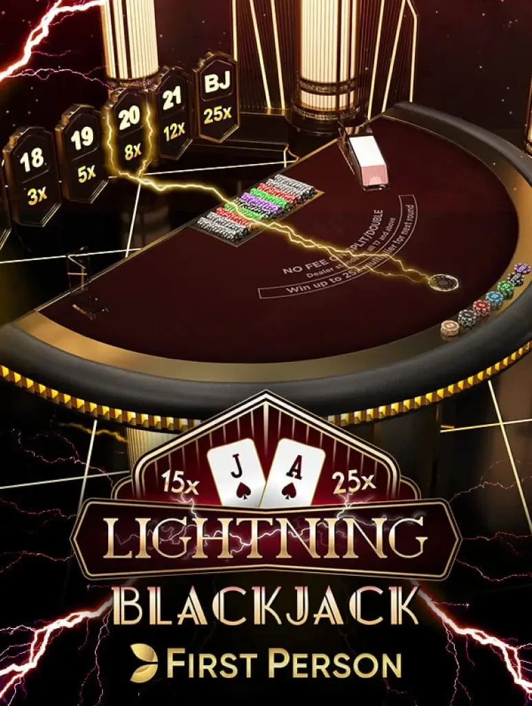 K88 First Person Lightning Blackjack